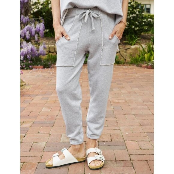 Frank & Eileen Pants - Frank & Eileen Eamon Jogger Gray Melange L